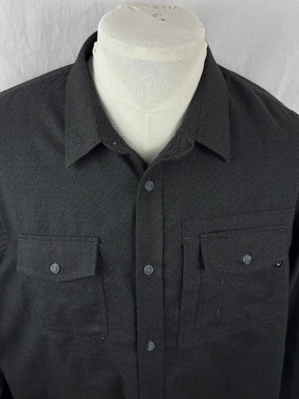 Oakley Men's XL Black Utility Long Sleeve Shirt Regular Fit Technical Outdoor